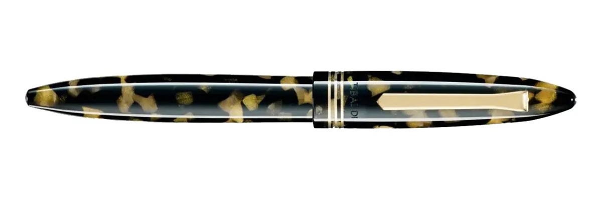 Tibaldi - Bononia - Fountain pen - Black Gold
