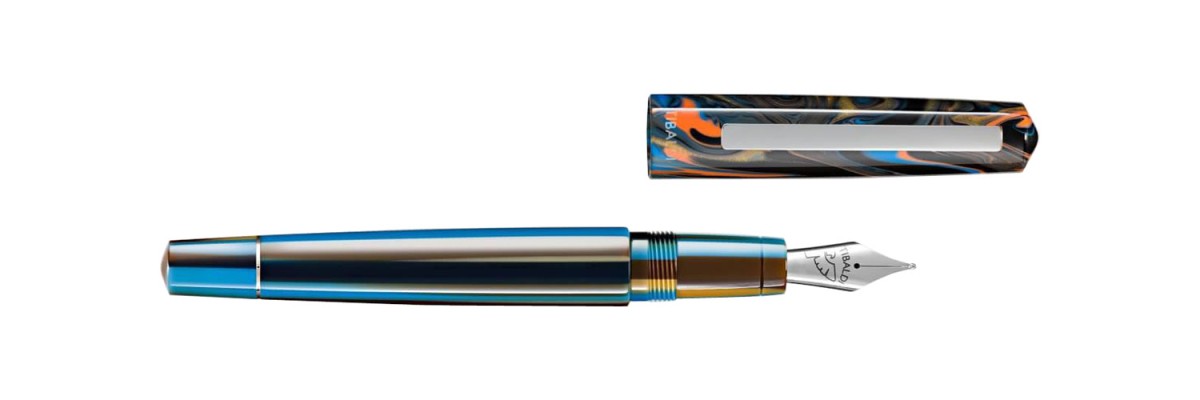 Tibaldi - Infrangibile - Fountain pen - Peacock Blue