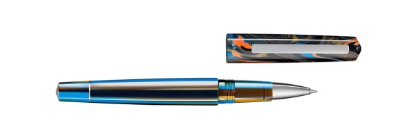 Tibaldi - Infrangibile - Rollerball pen - Peacock Blue