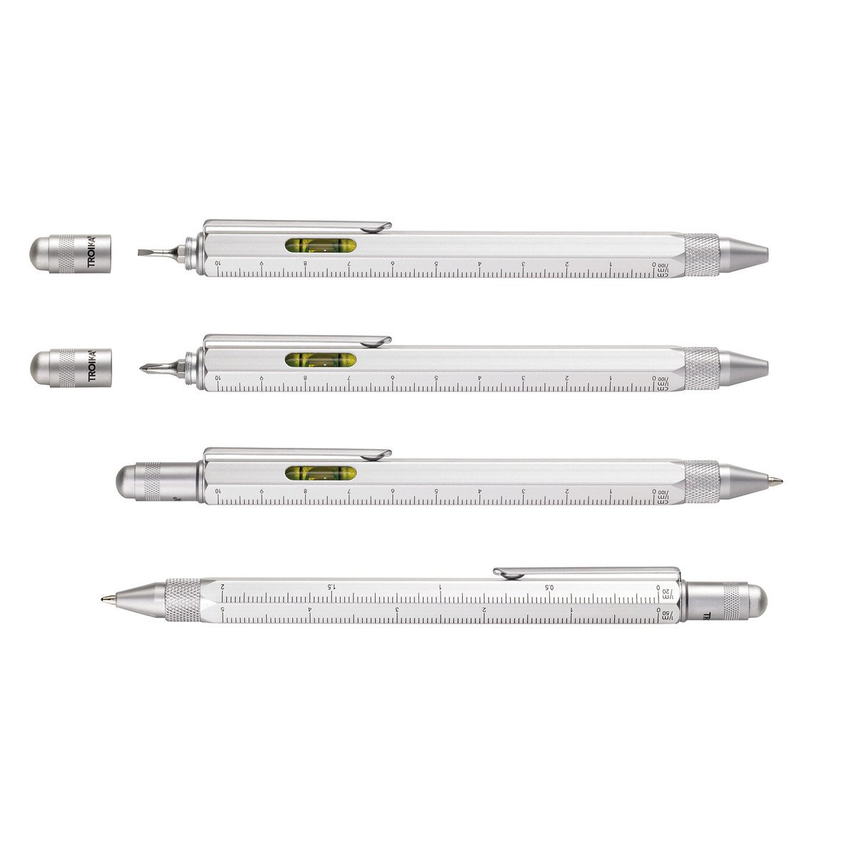 Troika - Construction Pen - Silver