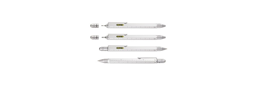 Troika - Construction Pen - Silver