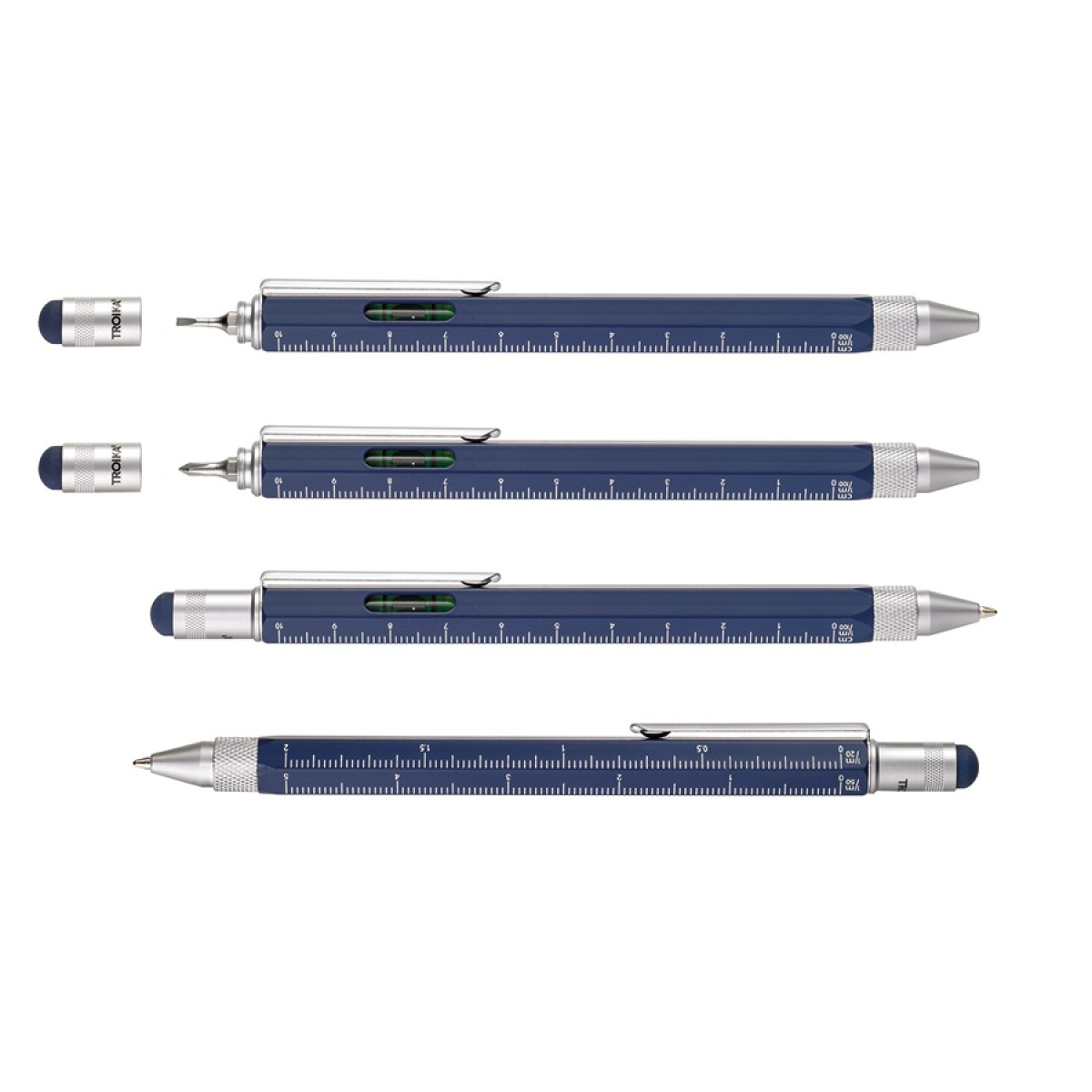 Troika - Construction Pen - Blue