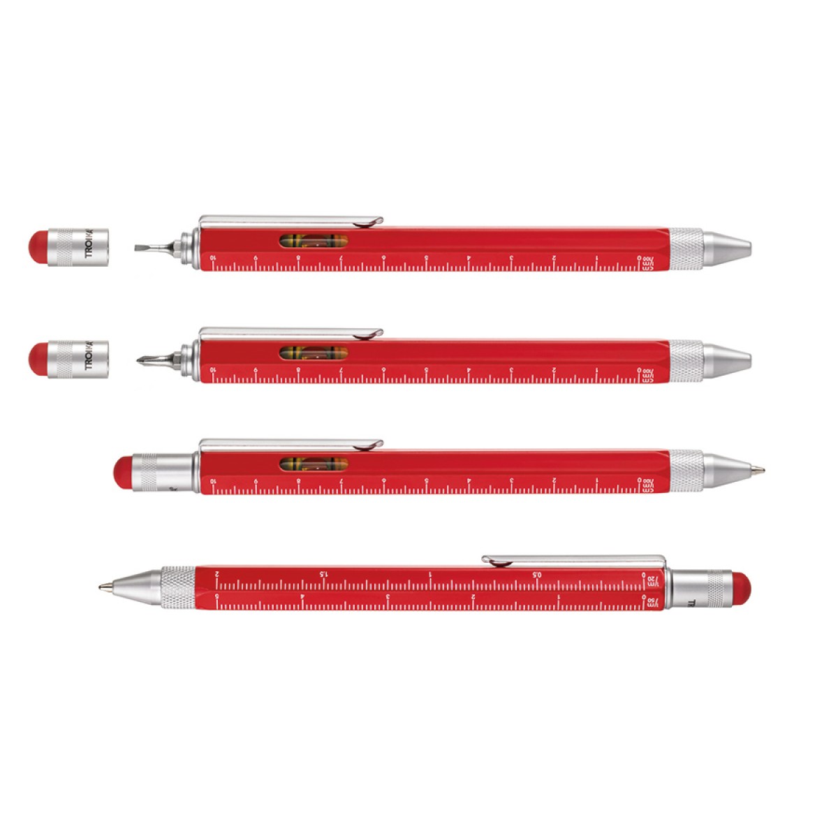 Troika - Construction Pen - Red