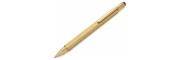 Troika - Construction Pen - Square - Brass