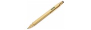 Troika - Construction Pen - Square - Brass