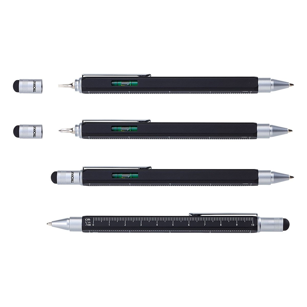 Troika - Construction Pen - Square - Black