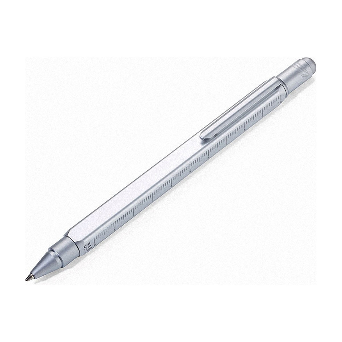 Troika - Construction Pen - Square - Argento