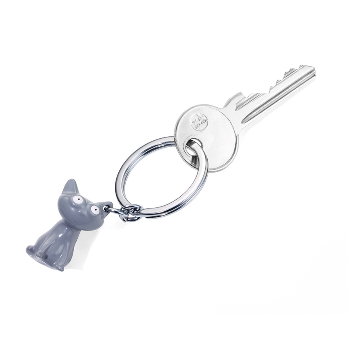 Troika - Keyring - Freude Schenken Grey