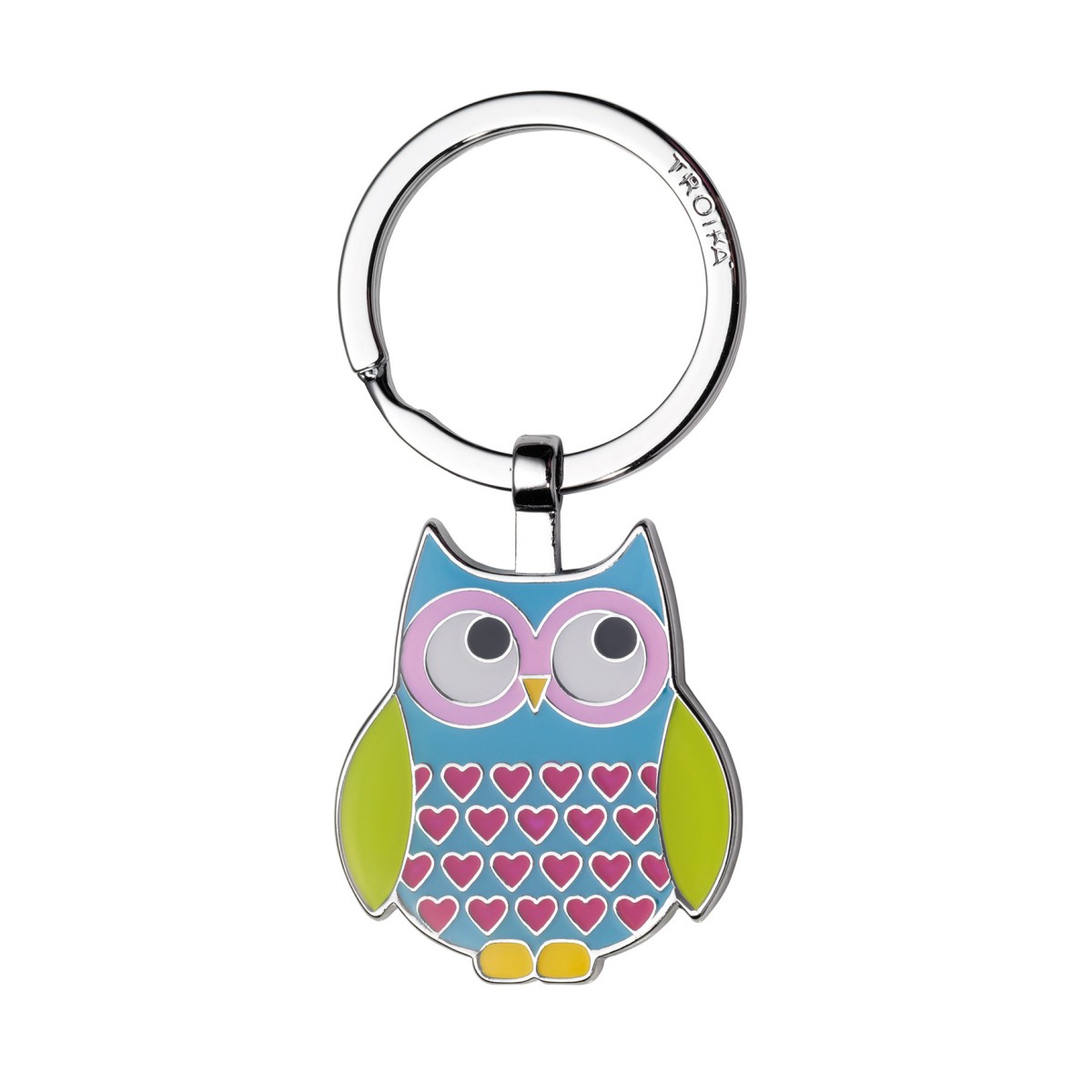 Troika - Keyring - Owl "Rosy" BL