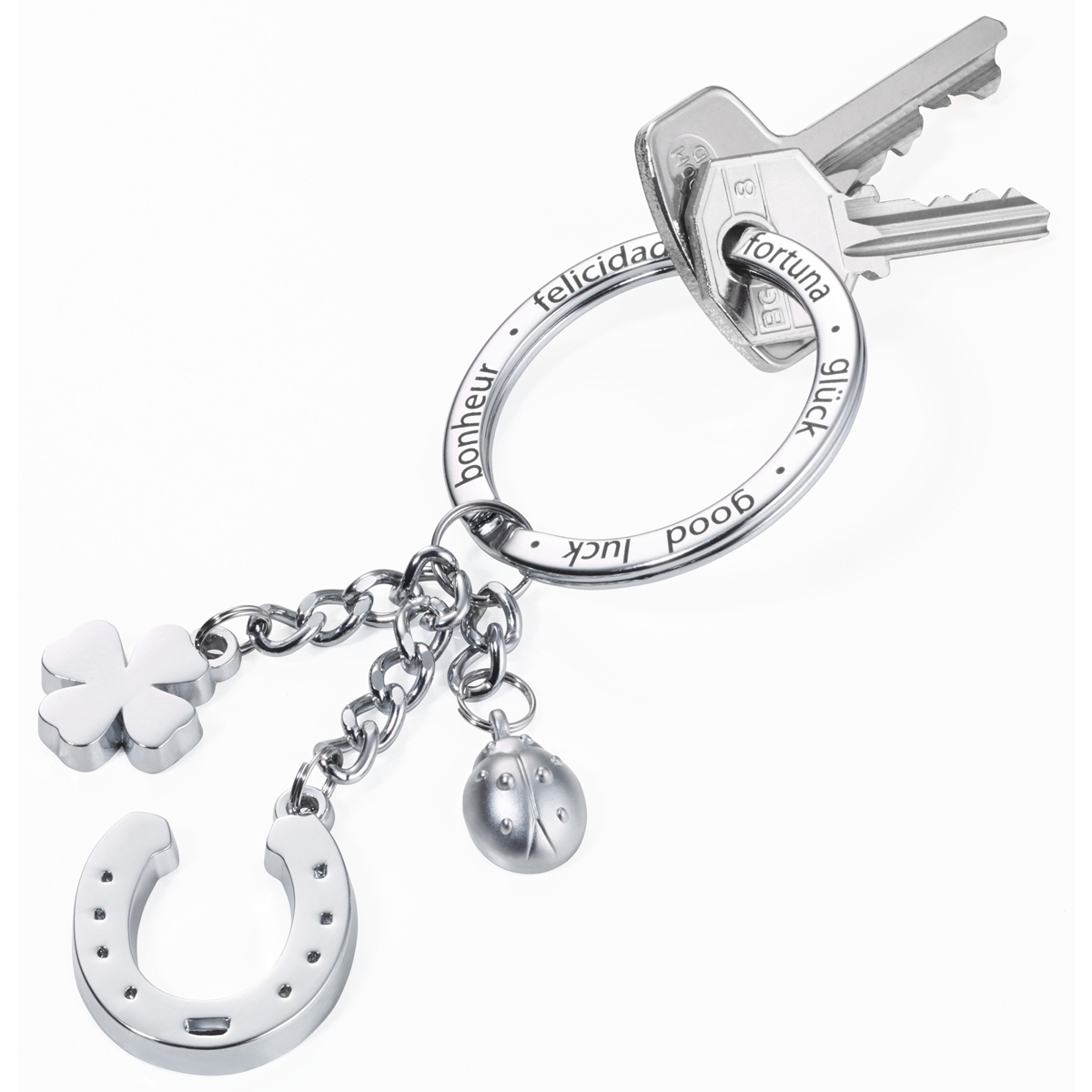 Troika - Keyring - Horseshoe LUCKY CHARM