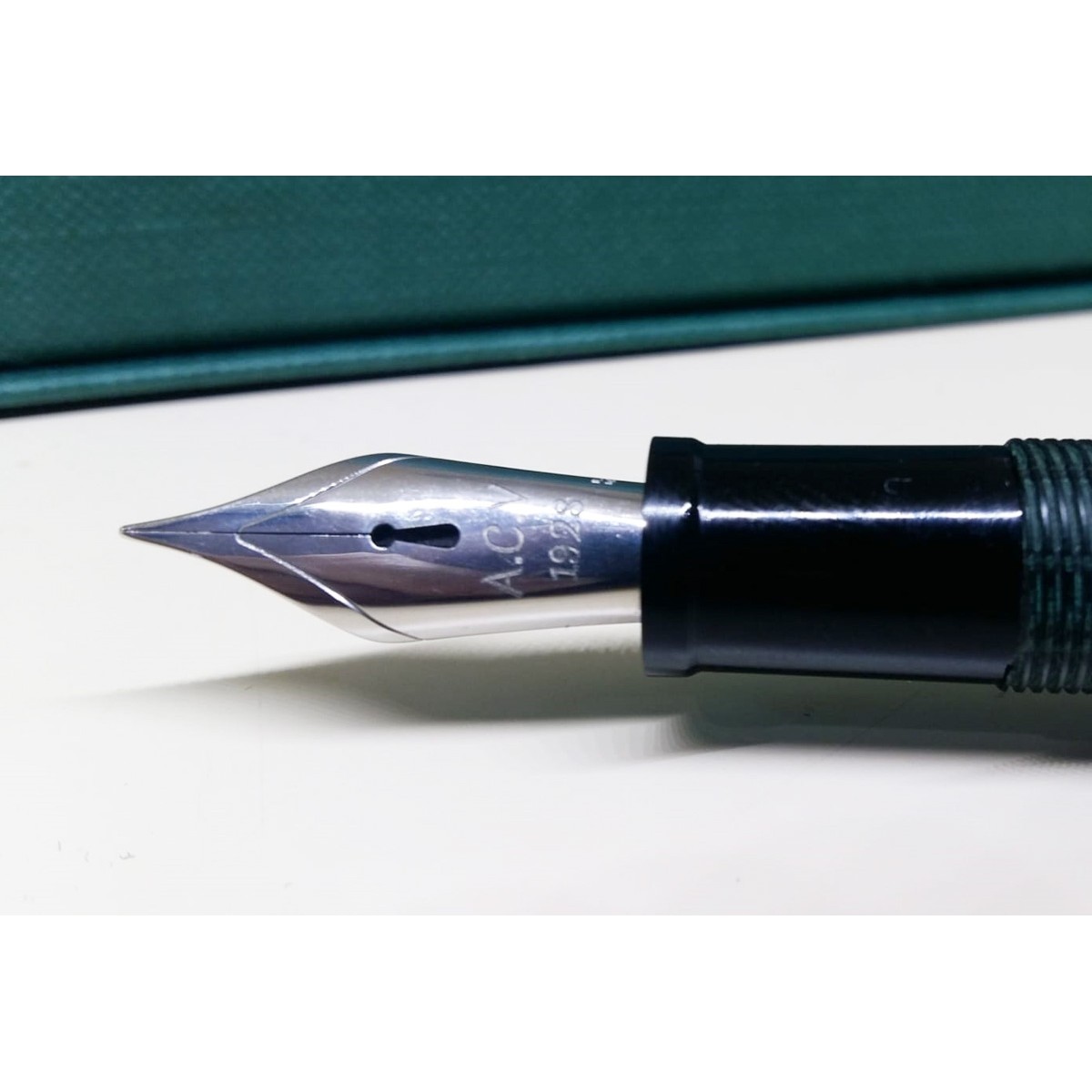 A.C. Vecchietti - Ebanite Verde Screziata SEM - Fountain Pen - Limited Edition