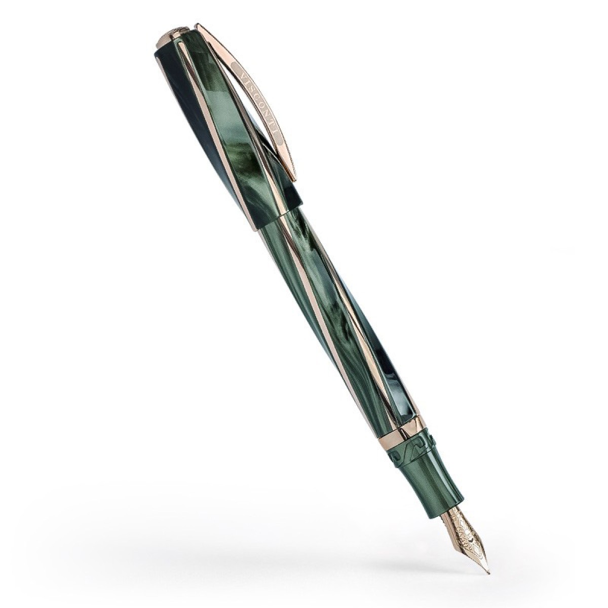 Visconti - Divina Elegance - Green Pearlescent - Medium Fountain Pen