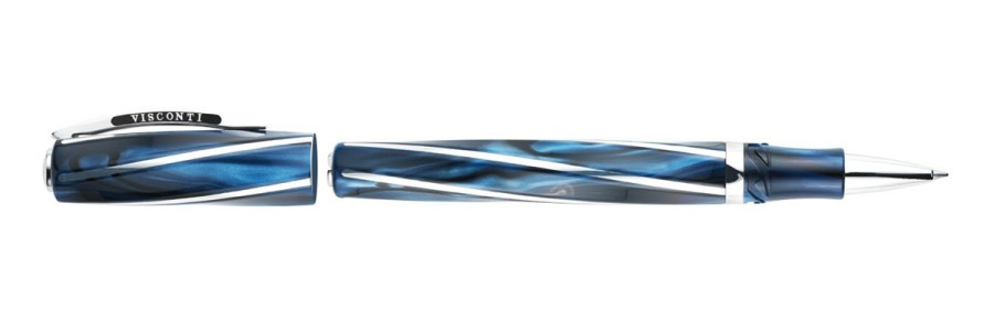 Visconti - Divina Elegance - Imperial Blue Pearlescent - Rollerball Pen