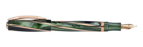 Visconti - Divina Elegance - Green Pearlescent - Mediumsize Fountain Pen