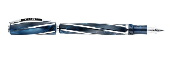 Visconti - Divina Elegance - Imperial Blue Pearlescent - Mediumsize Fountain Pen