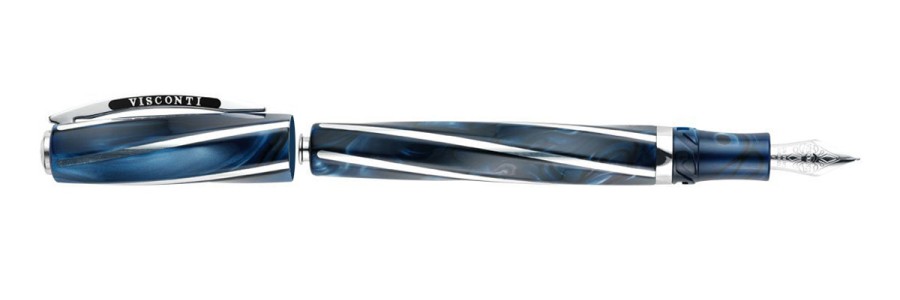 Visconti - Divina Elegance - Imperial Blue Pearlescent - Medium Fountain Pen