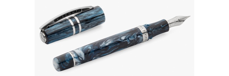 Visconti - Homo sapiens - Dark Sapphire - Stilografica - Limited Edition Visconti - Homo sapiens - Dark Sapphire - Stilografica - Limited Edition