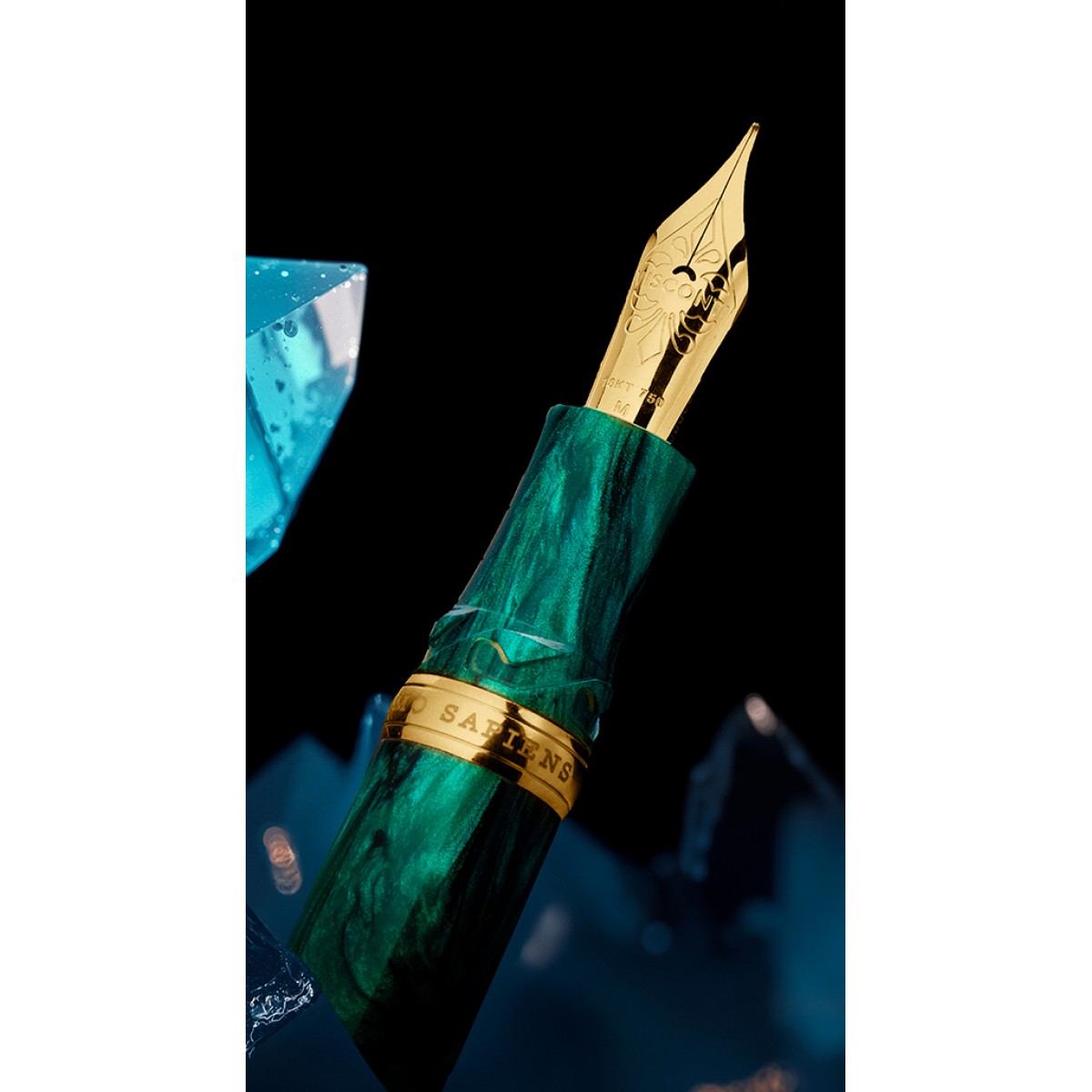 Visconti - Homo sapiens - Dark Emerald - Fountain Pen - Limited Edition Visconti - Homo sapiens - Dark Emerald - Fountain Pen - Limited Edition