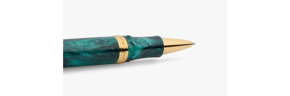Visconti - Homo sapiens - Dark Emerald - Roller - Limited Edition Visconti - Homo sapiens - Dark Emerald - Roller - Limited Edition