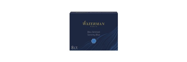 Waterman - Fountain Pen Cartridges - Serenity Blue