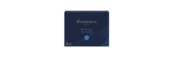 Waterman - Cartucce per Stilografica - Serenity Blue
