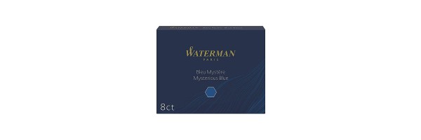 Waterman - Fountain Pen Cartridges - Mysterious Blue