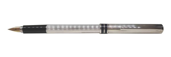 Aurora - Marco Polo - Silver Fountain Pen