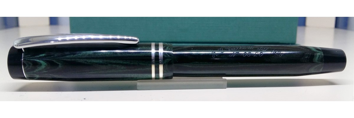 A.C. Vecchietti - Ebanite Verde Screziata SEM - Fountain Pen - Limited Edition