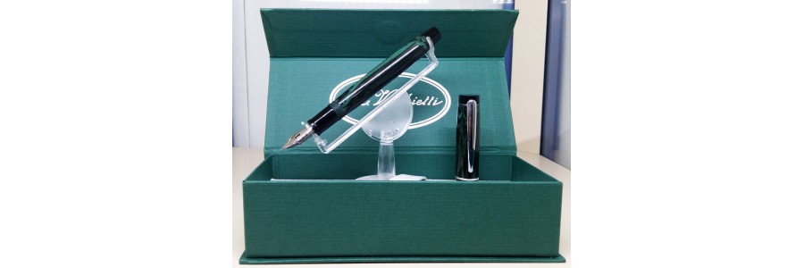 A.C. Vecchietti - Ebanite Verde Screziata SEM - Fountain Pen - Limited Edition