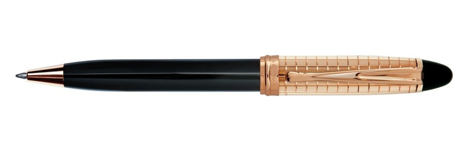 Aurora - Ipsilon Quadra - Ballpoint - Rose Gold Cap.