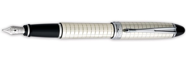 Aurora - Ipsilon Quadra - Fountain Pen Silver