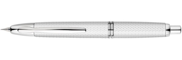 Pilot - Capless - White Carbonesque - Fountain Pen