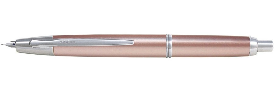 Pilot - Capless Decimo - Pink Metal - Fountain Pen