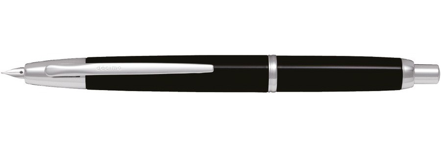 Pilot - Capless Decimo - Black - Fountain Pen