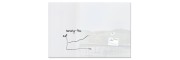 GL230 - Sigel - Magnetic Glass Boards - Super White - 180 x 120 cm