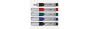 GL711 - Sigel - Glass Board Markers, 2-3 mm round nib - Multicolor