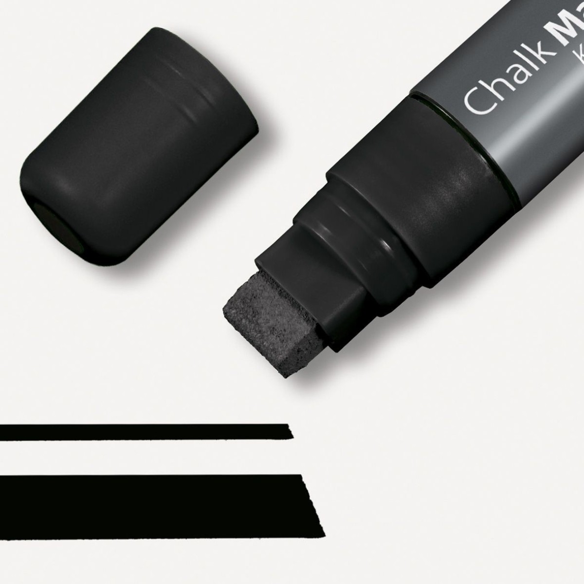 GL170 - Sigel - Chalk Marker 150, chisel tip 5-15 mm - Black