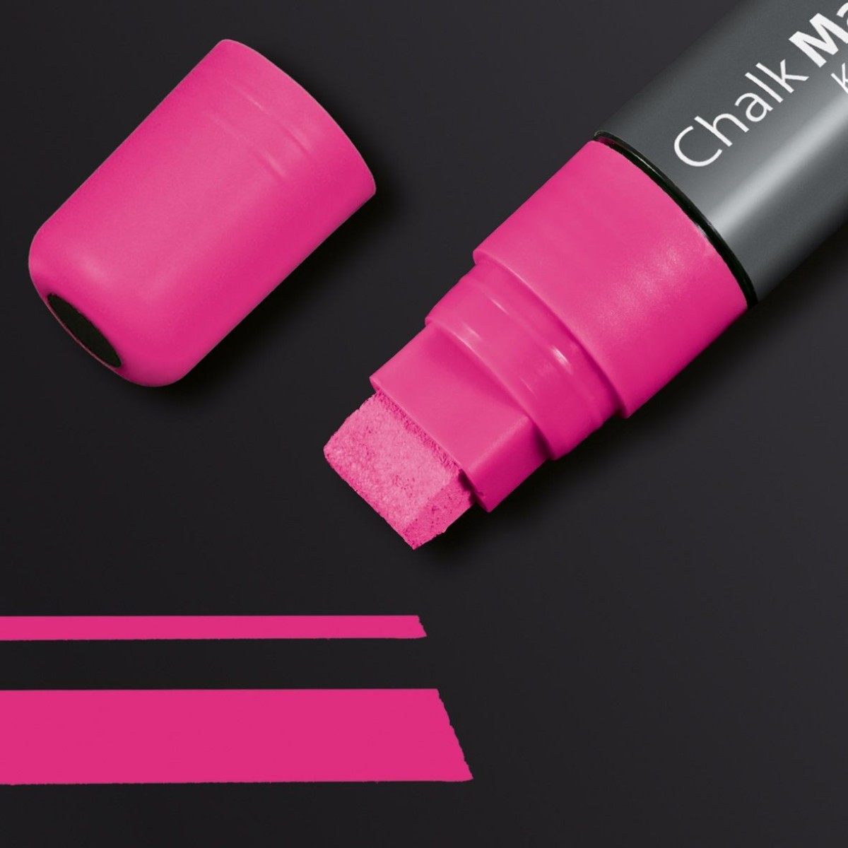 GL172 - Sigel - Chalk Marker 150, chisel tip 5-15 mm - Pink