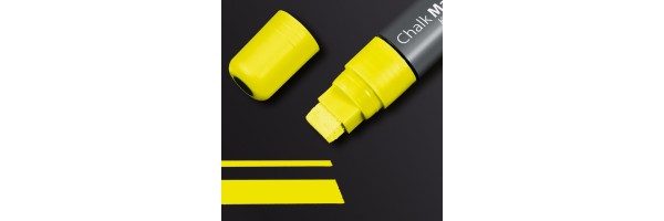 GL173 - Sigel - Chalk Marker 150, chisel tip 5-15 mm - Yellow