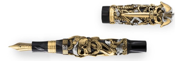 Montegrappa - Pirates - Stilografica Oro 18 Kt.