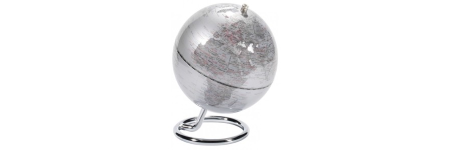 Emform - Mini Globo - Galilei - Silver