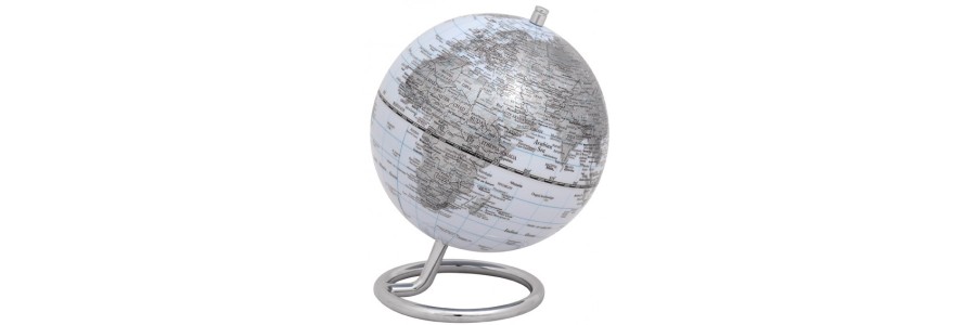 Emform - Mini Globe - Galilei - White