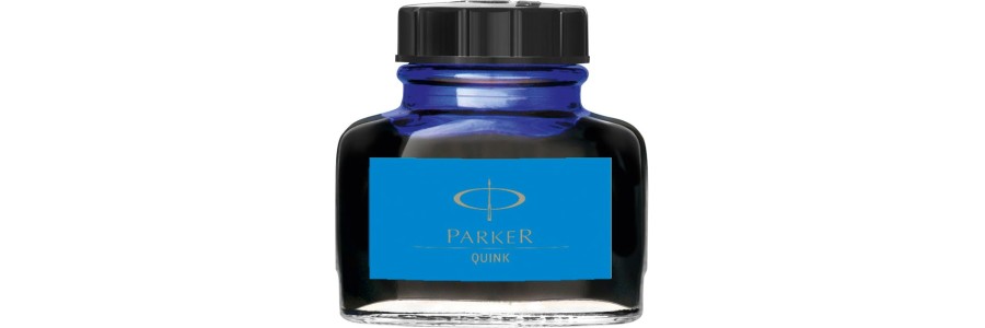 Parker - Flacone Inchiostro - Blu Lavabile