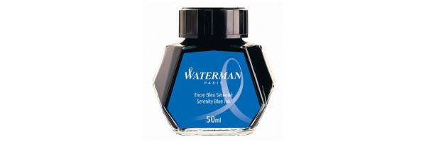 Waterman - Flacone inchiostro - Serenity Blue