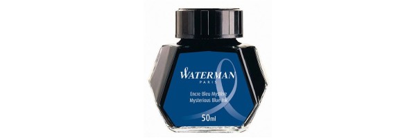 Waterman - Ink Bottle - Misterious Blue