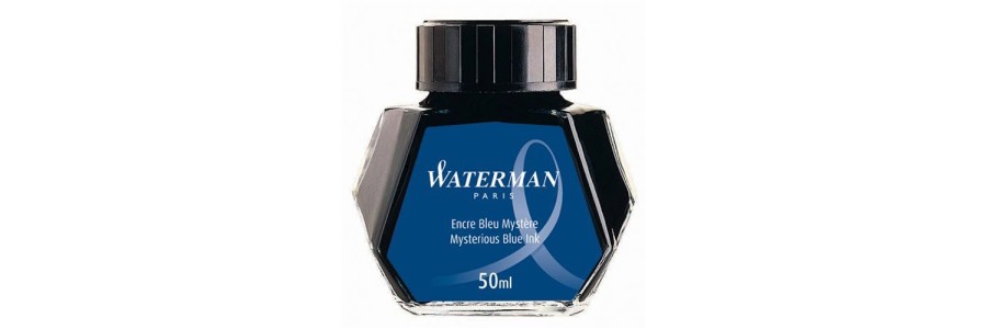Waterman - Flacone inchiostro - Misterious Blue