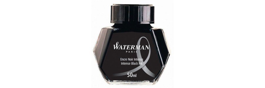 Waterman - Flacone inchiostro - Intense Black