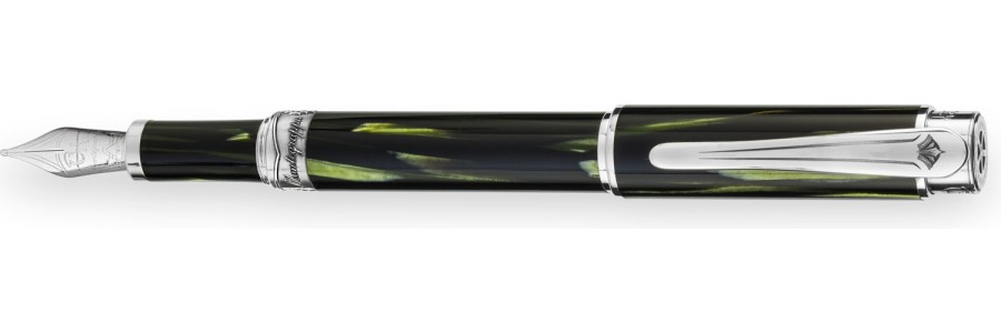 Montegrappa - Ernest Hemingway Soldato - Fountain Pen Silver