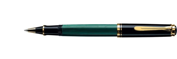 Pelikan - Souverän 400 - Green Black - Roller