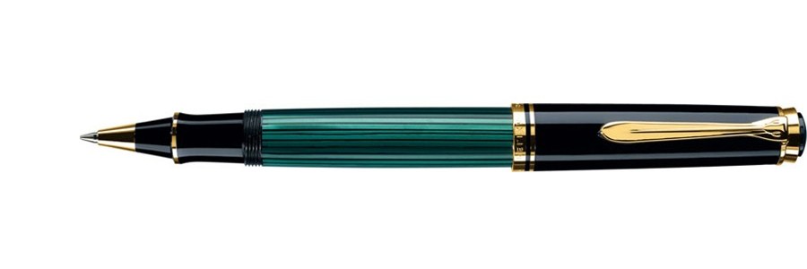 Pelikan - Souverän 600 - Green Black - Rollerball